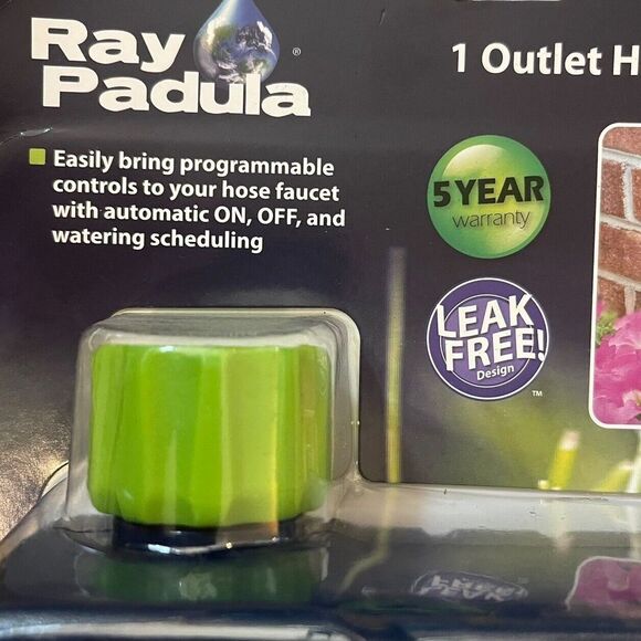 Ray Padula 1-Zone Programmable Sprinkler Timer for Yard Garden‎ Hose Battery Op - Picture 2 of 8